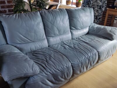 Lederen zetel 3 + 1 zit