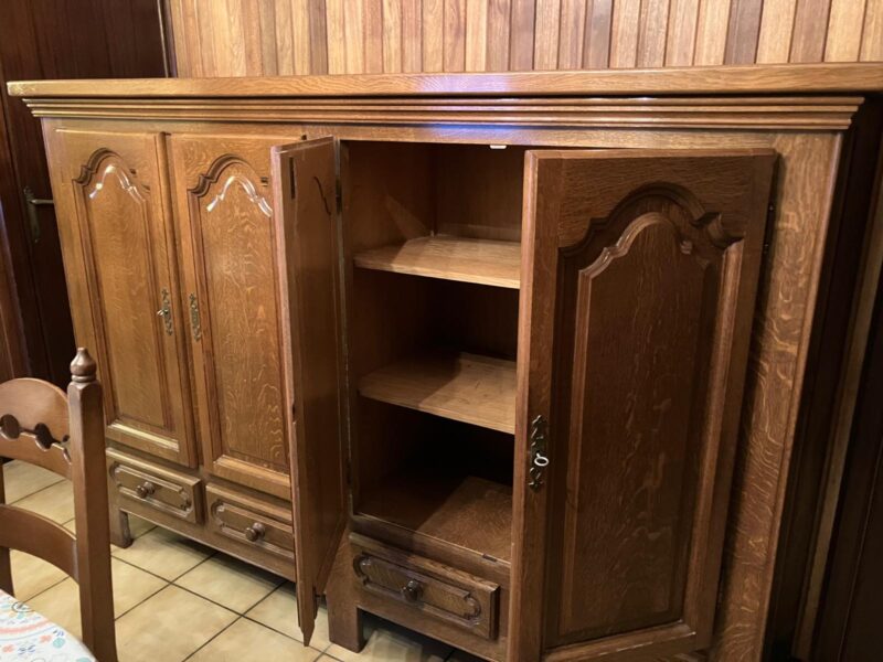 GRATIS Eiken wandkast zelf te demonteren en op te halen