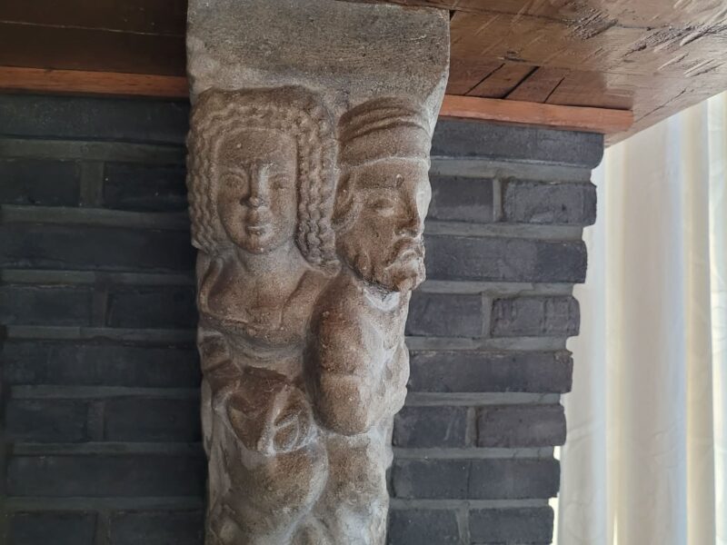 Haardsteen beeld (gratis)