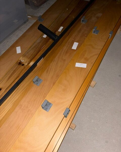 Dubbel bed stapelbed Auping te geef (ouder model)