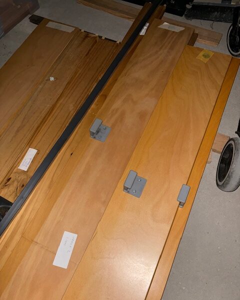 Dubbel bed stapelbed Auping te geef (ouder model)